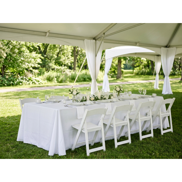 8' Rectangle Table – Seats 8–10