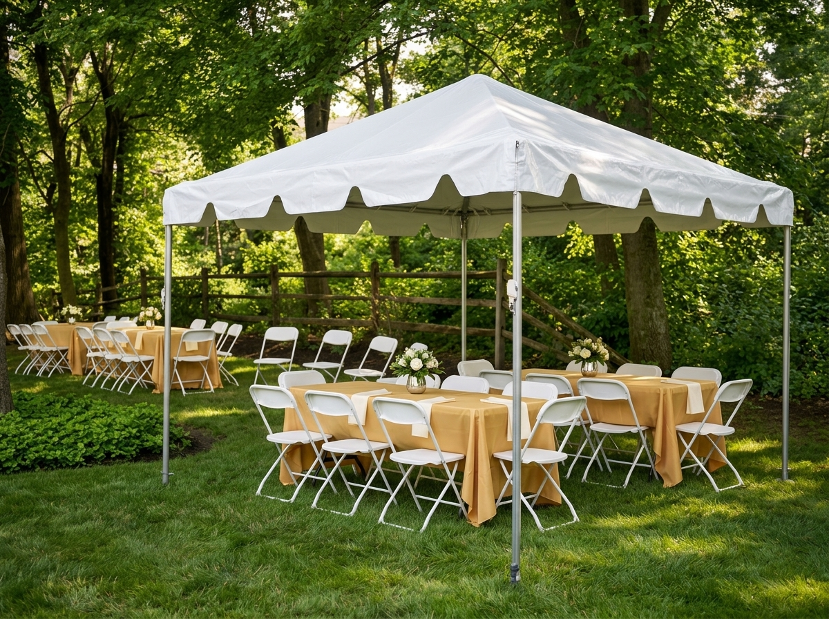 10×10 Tent (10–20 Guests)